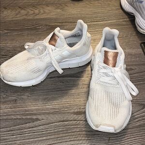 Adidas White Athletic Women's Shoes